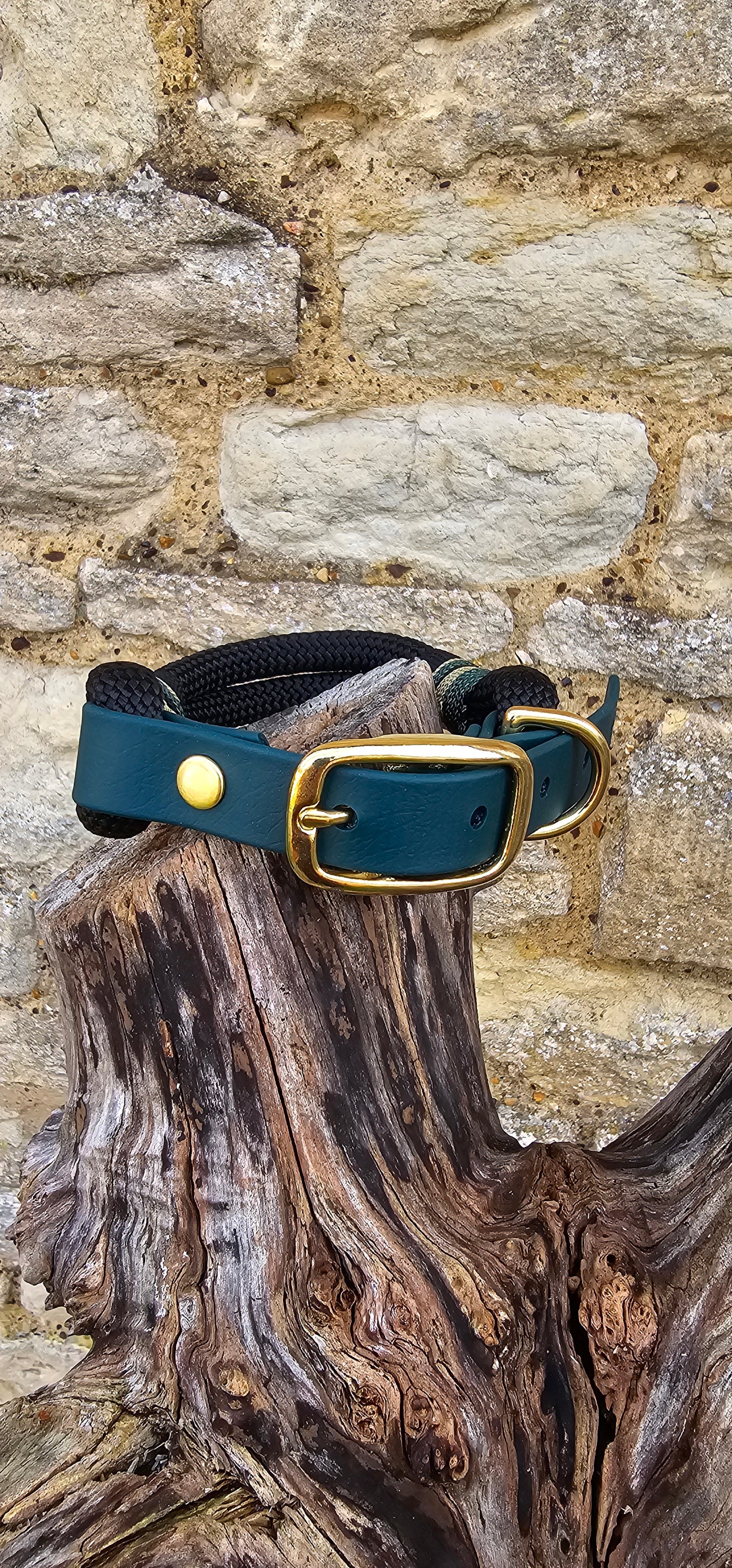 Buckingham - Premium Rope BioThane® Dog Collar