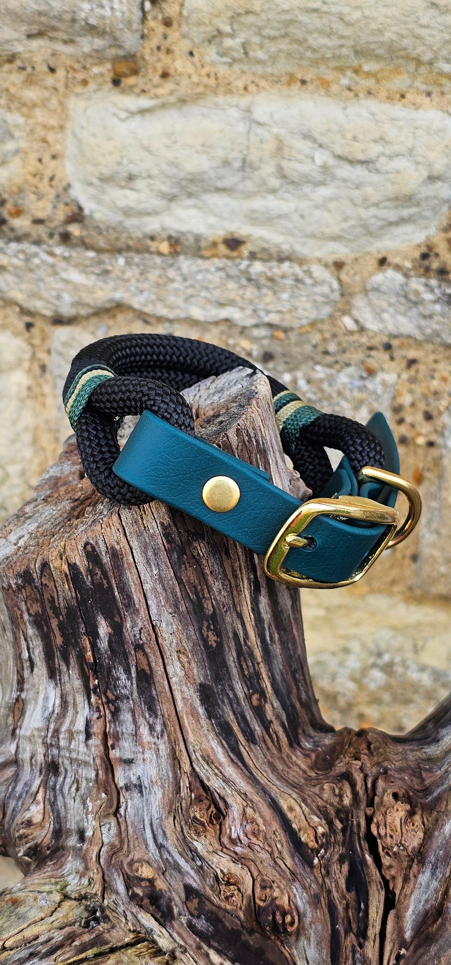 Buckingham - Premium Rope BioThane® Dog Collar