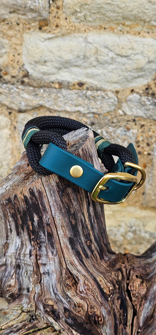 Buckingham - Premium Rope BioThane® Dog Collar