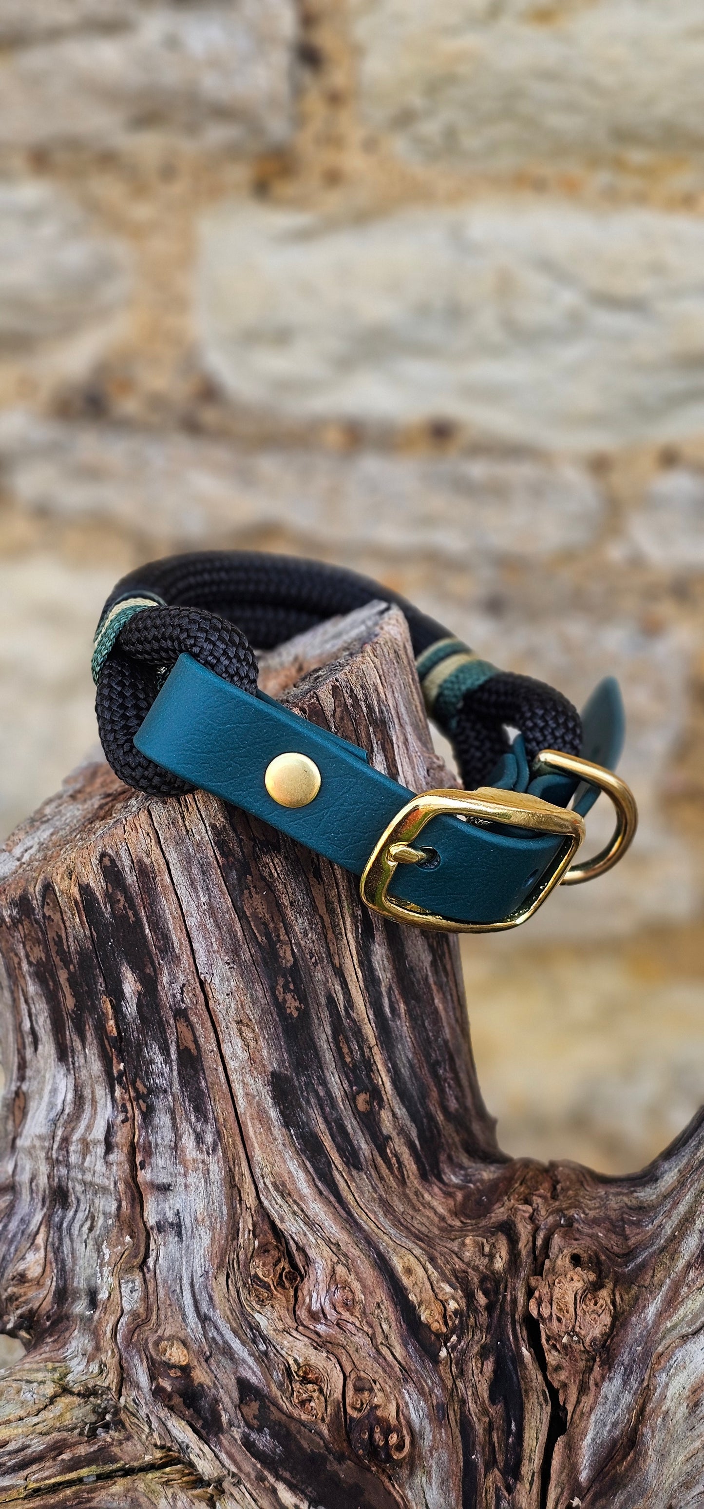 Buckingham - Premium Rope BioThane® Dog Collar