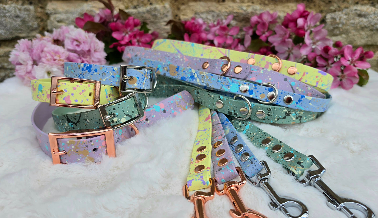 Pastel Splatter Bundle - BioThane® 24-piece Bundle