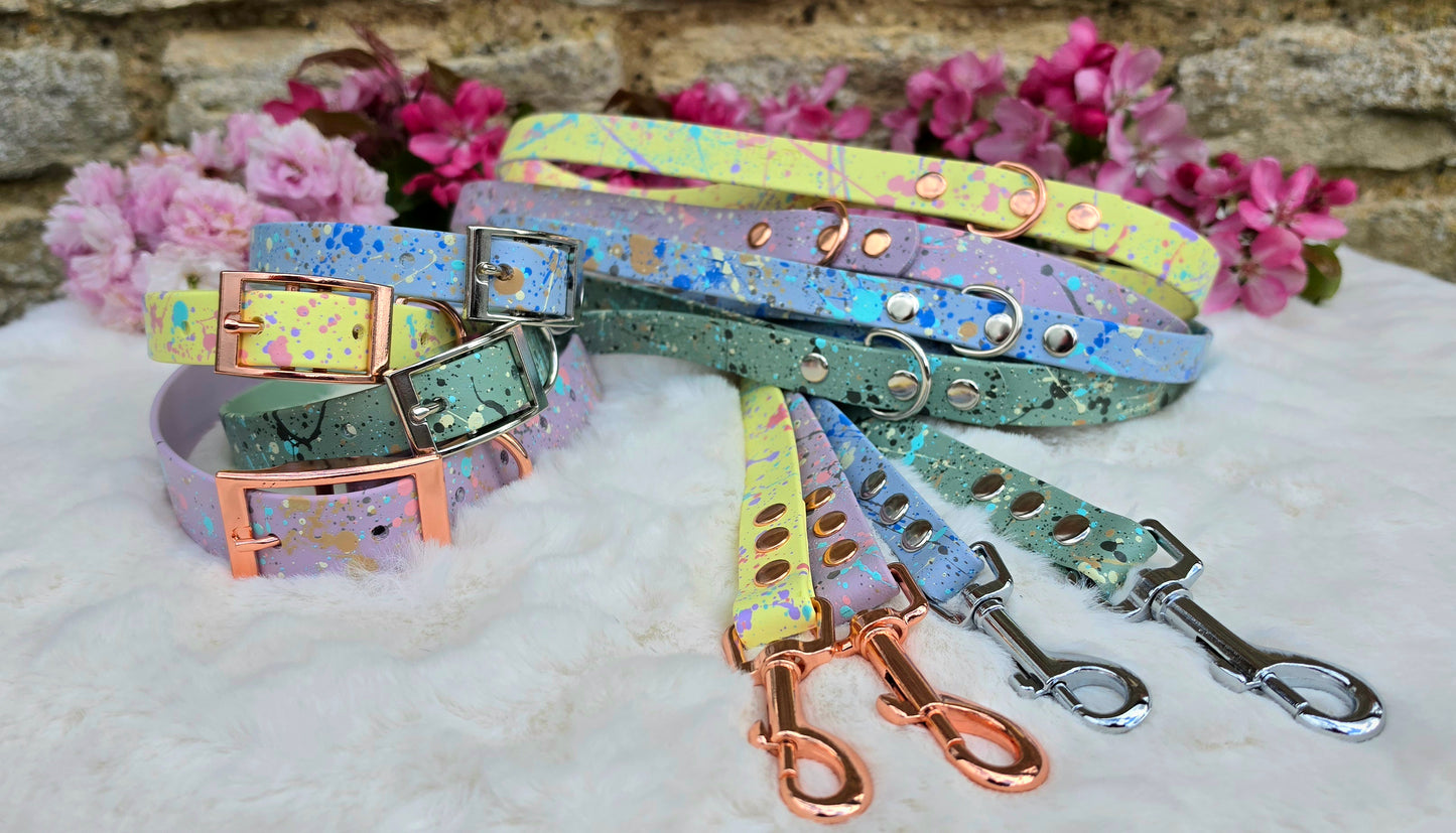 Pastel Splatter Bundle - BioThane® 24-piece Bundle