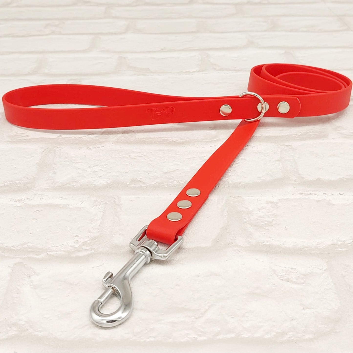 RED - Waterproof BioThane© Dog Collar / Dog Lead