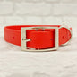 RED - Waterproof BioThane© Dog Collar / Dog Lead