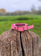 BURGUNDY & BABY PINK - Premium Rope & BioThane® Dog Collar/Lead/Bundles
