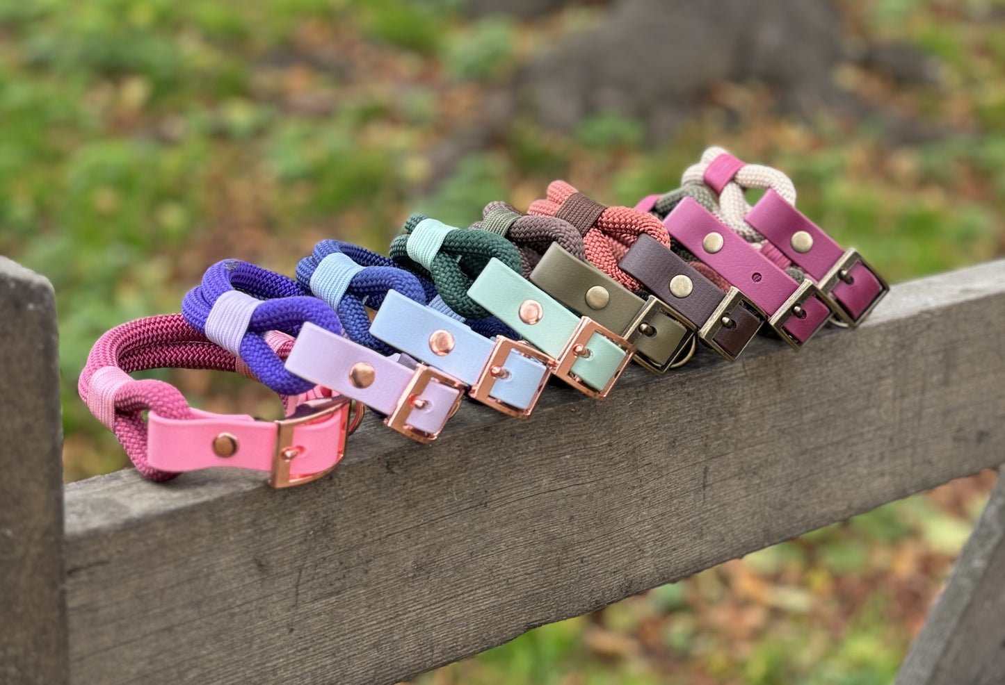 Design Your Own - Rope BioThane® Dog Collar