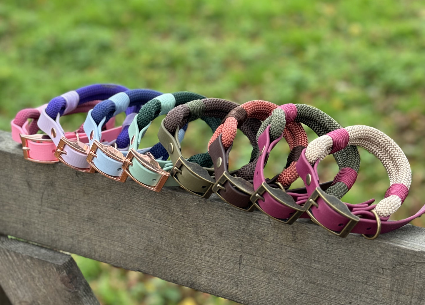 Design Your Own - Rope BioThane® Dog Collar