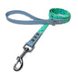 JfP - SEAFOAM/PASTEL BLUE Splatter - Waterproof BioThane© 2-coloured Dog Collar & Lead (Copy)